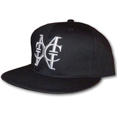 Black/Silver snapback Hat