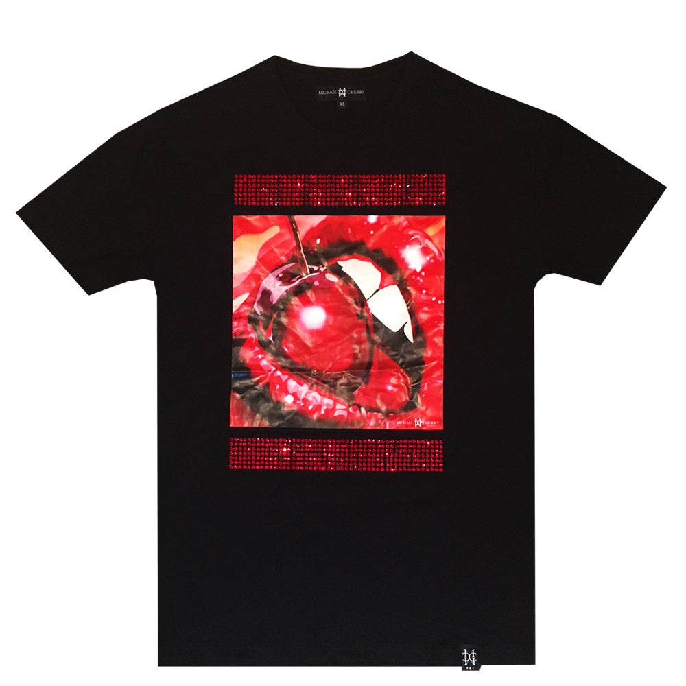 Cherry Bomb Black tee