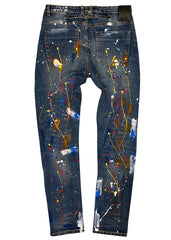 Paint Splatter Jean