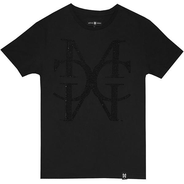 Signature Crystal MC black tee