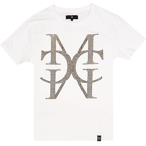 Signature Crystal MC white tee