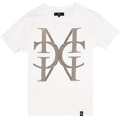 Signature Crystal MC white tee